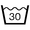 Symbol 30 °C Maschinenwäsche