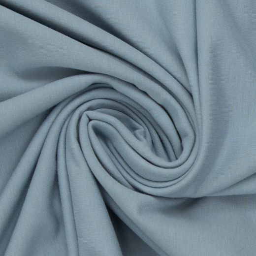 UNI hellblau Jersey Baumwolle