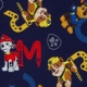 Paw Patrol Hunde mit Buchstaben Jersey Baumwolle