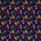 Paw Patrol Hunde mit Buchstaben Jersey Baumwolle