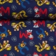 Paw Patrol Hunde mit Buchstaben Jersey Baumwolle